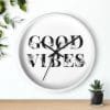 Good Vibes Wall Clock - Image 9